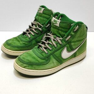 Nike Vandal Canvas High Top Classic Green Sneakers Athletic Men's 8.5 315066-311